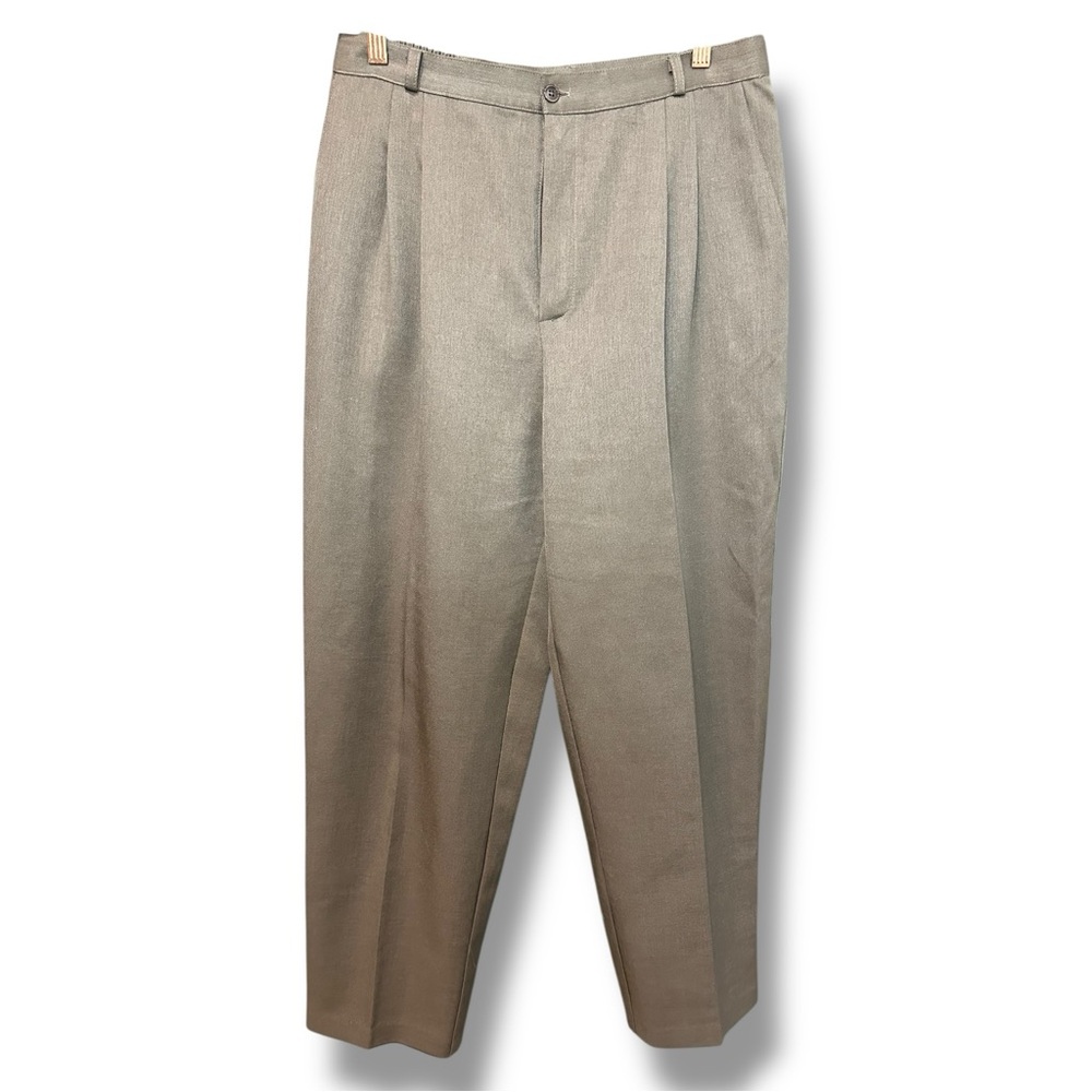 Women's Vintage Briggs New York Beige Pants. Made in USA. Size 14